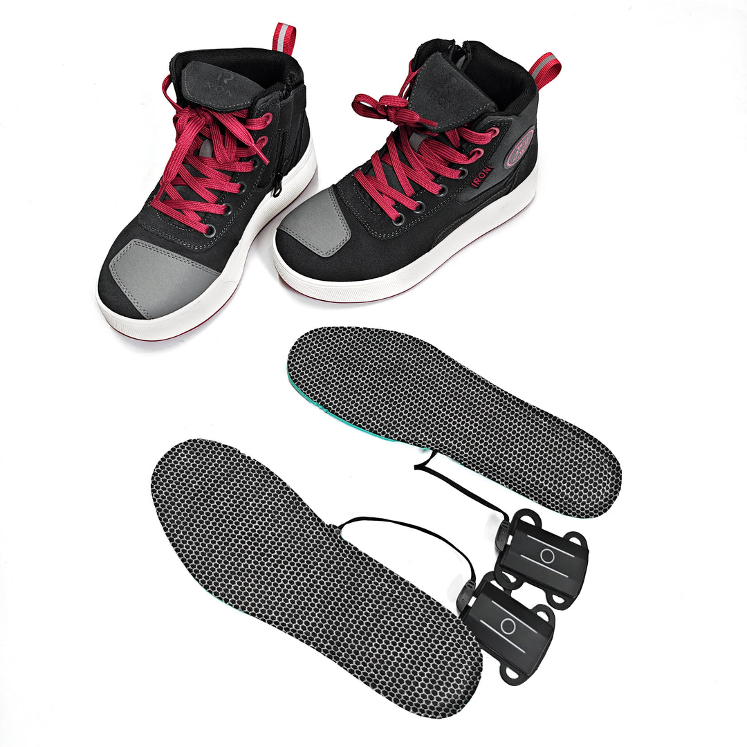 RIDEIRON motorcycle electric heated insoles