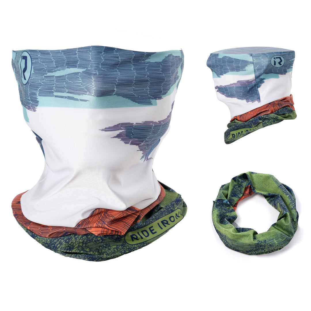 RIDEIRON Mountain Cooling Breathable Riding Face Mask | MA9002