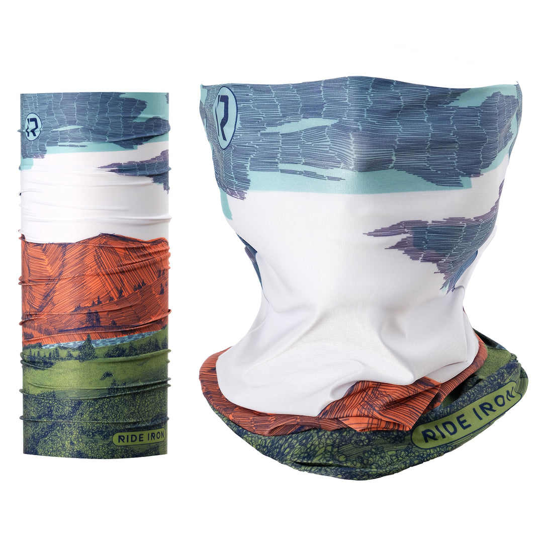 RIDEIRON Mountain Cooling Breathable Riding Face Mask | MA9002