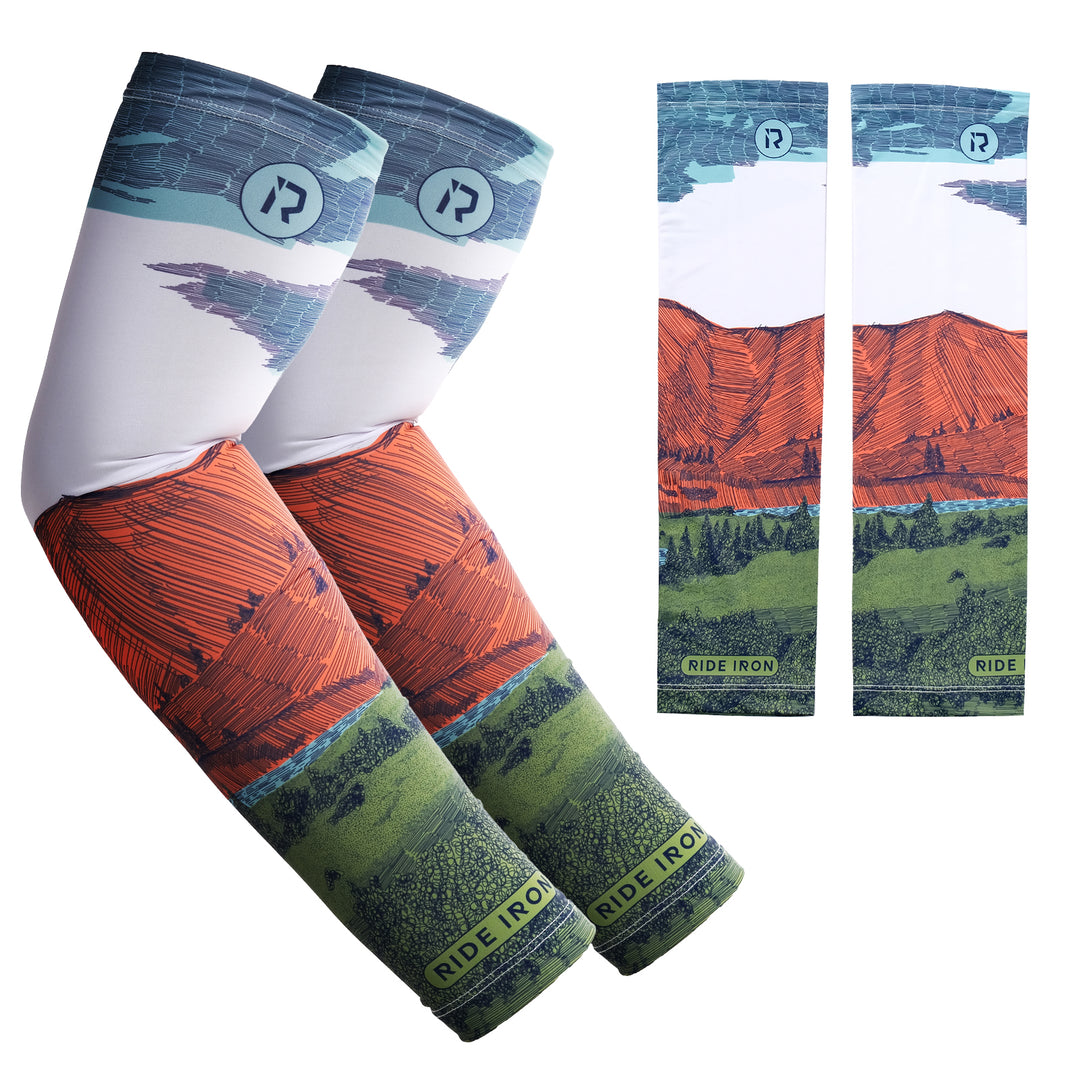 RIDEIRON Mountain Cooling Breathable Riding Sleeves | MA9005