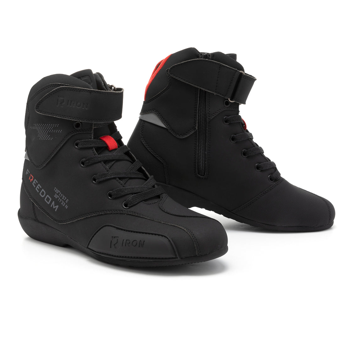 RIDEIRON Street Racing Motorcycle Riding Boots | MS6007