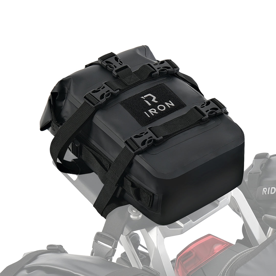 RIDEIRON Compact Waterproof Motorcycle Saddle Bag | MB8006