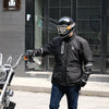 RIDEIRON Stand Collar Protective Long Riding Jacket