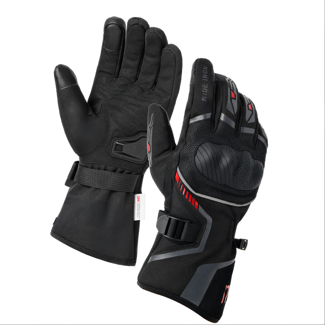 RIDEIRON Urban winter motorcycle gloves
