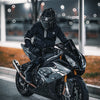 RIDEIRON Stand Collar Protective Long Riding Jacket