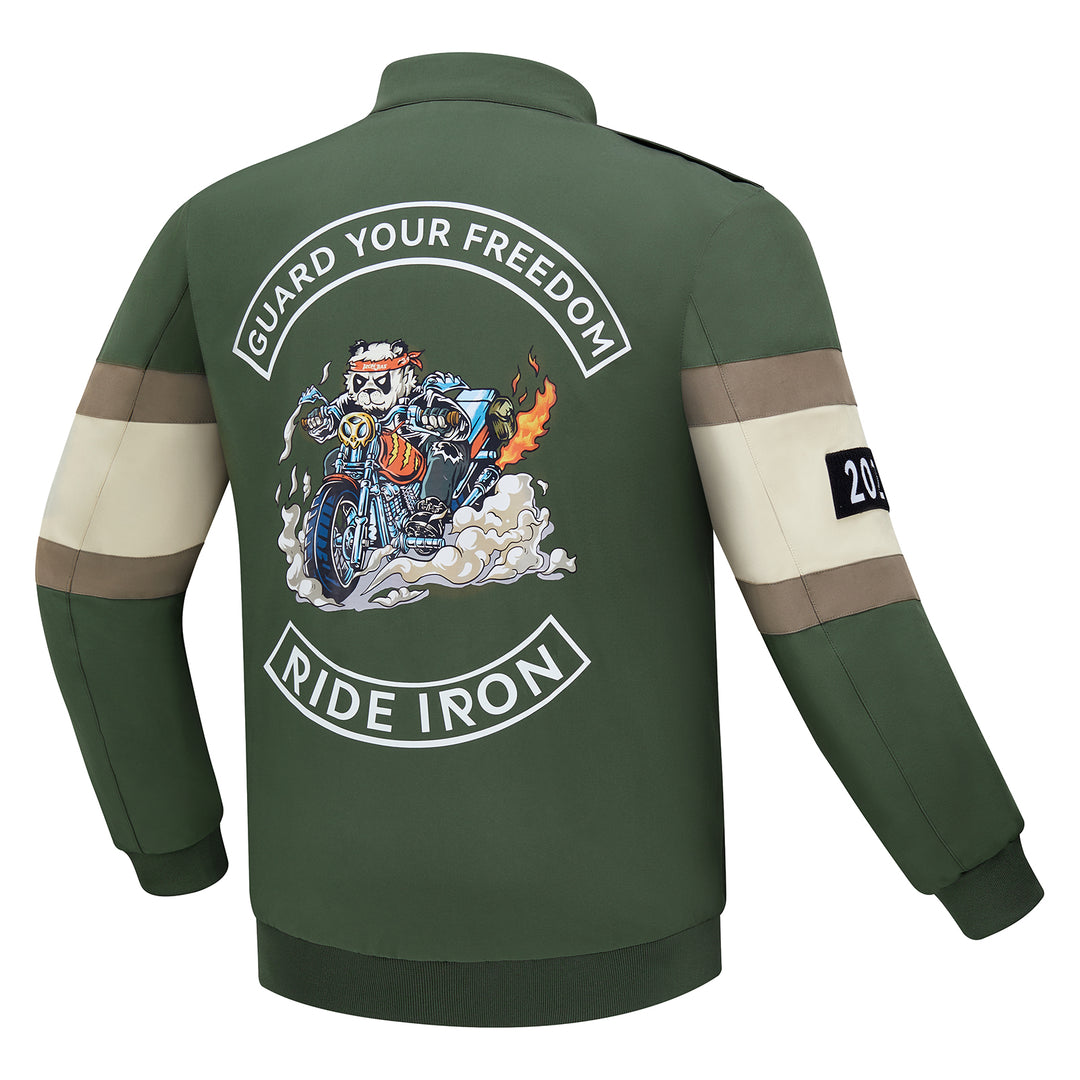 RIDEIRON Street style armored motorcycle jacket