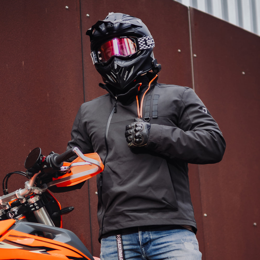 RIDEIRON Stylish Breathable CE Protective Riding Jacket