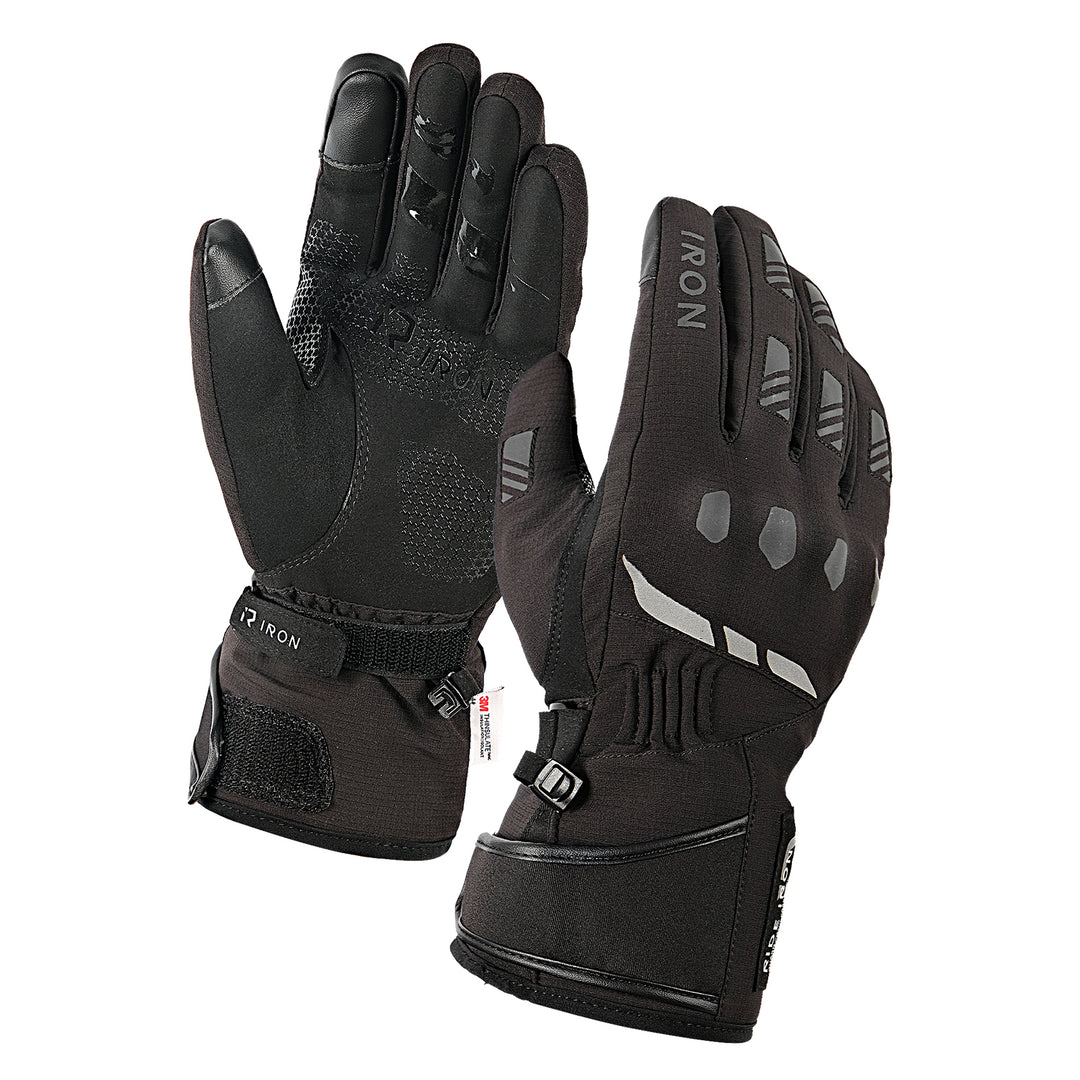 RIDEIRON Classic Winter Waterproof Motorcycle Protective Gloves | MG7502