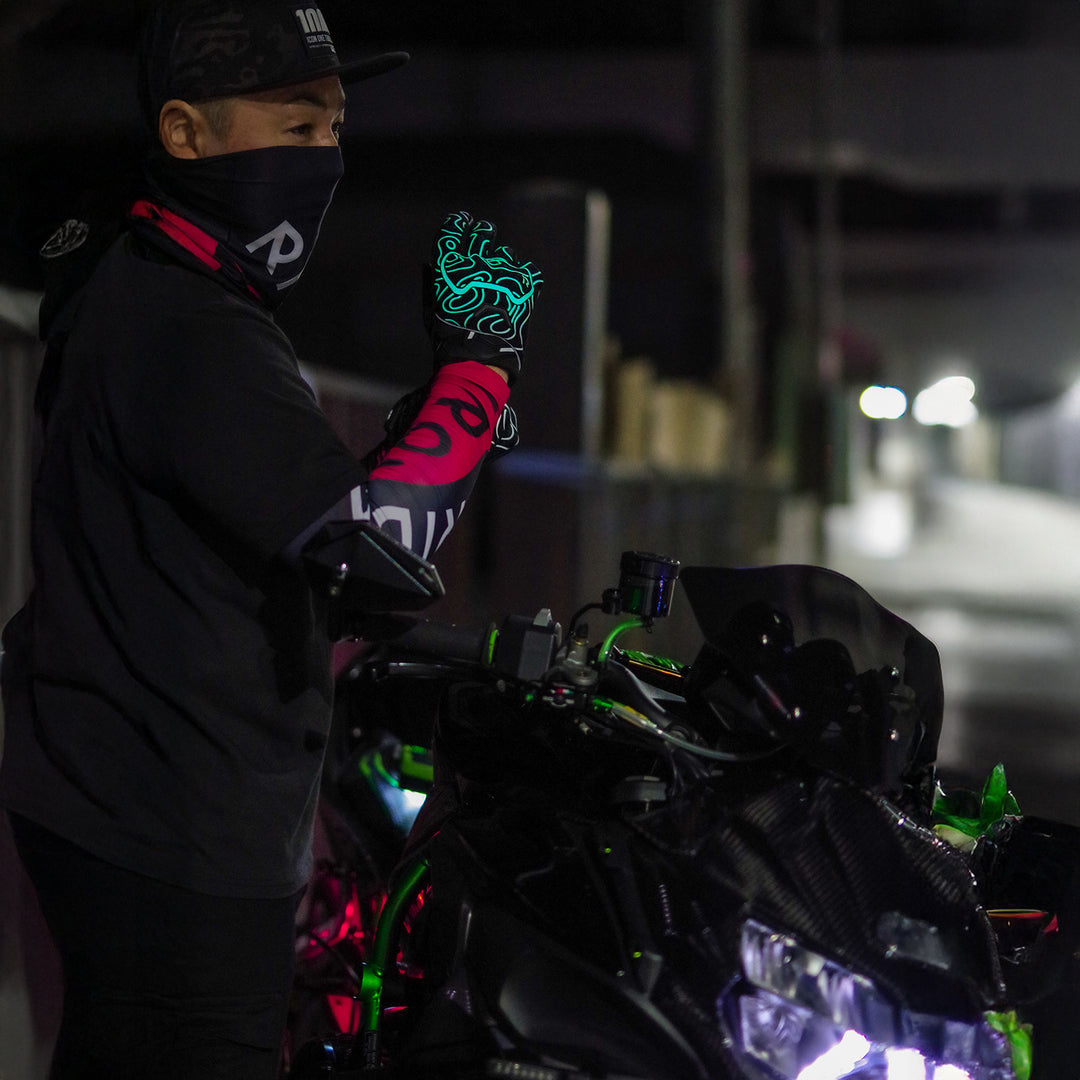 RIDEIRON Summer Luminous Motorcycle Protective Gloves | MG7005