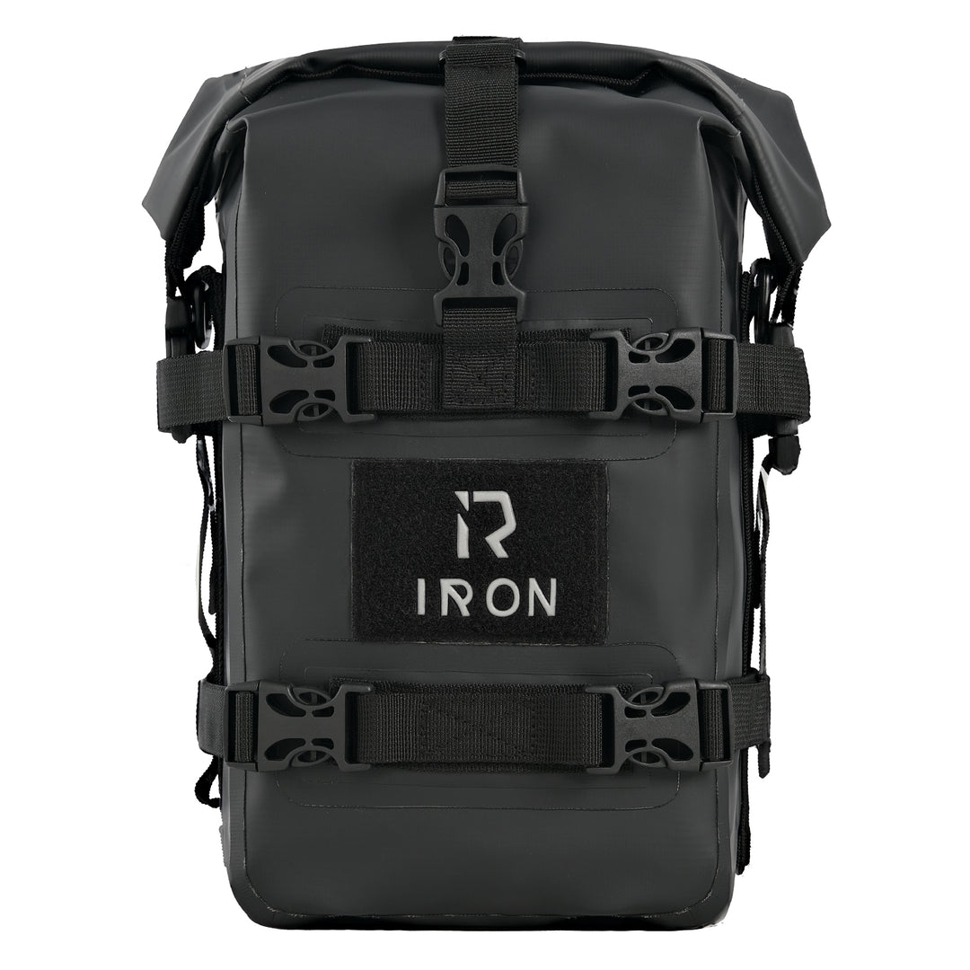 RIDEIRON Compact Waterproof Motorcycle Saddle Bag | MB8006