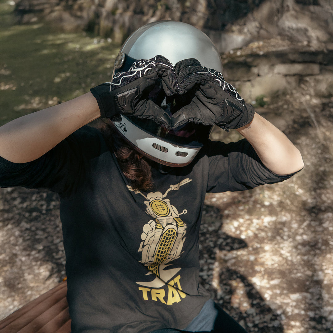 RIDEIRON Summer Luminous Motorcycle Protective Gloves | MG7005