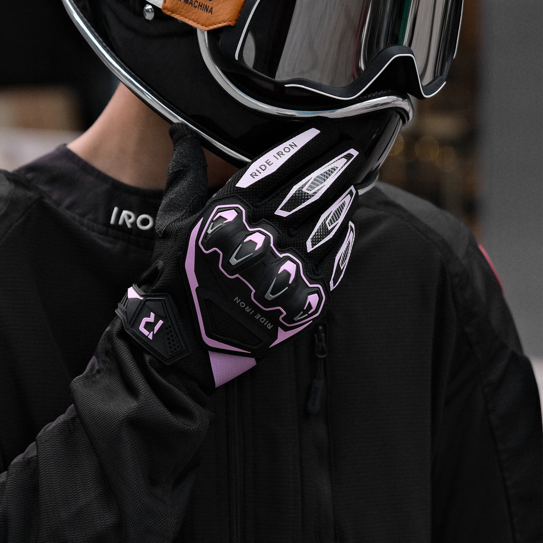 RIDEIRON Summer Urban Air Motorcycle Riding Gloves | MG7006