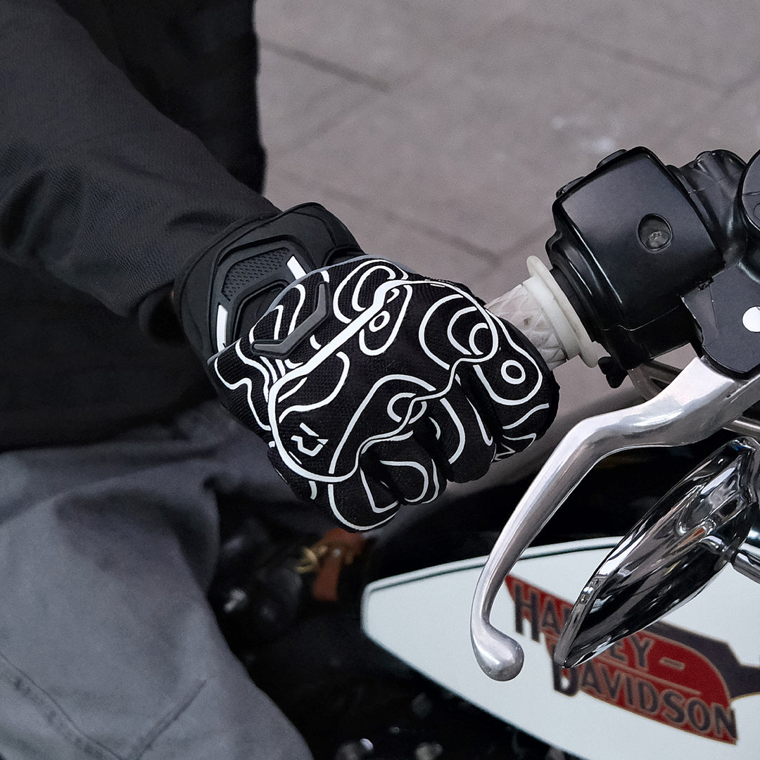RIDEIRON Summer Luminous Motorcycle Protective Gloves | MG7005
