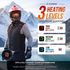RIDEIRON USB-Powered Smart Heated Motorcycle Vest | MJ5505H