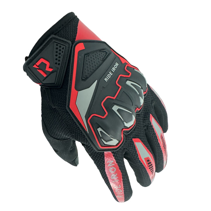 RIDEIRON Summer Breathable Motorcycle Gloves