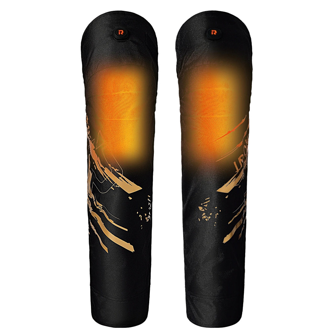 RIDEIRON Rechargeable Waterproof Heated Motorcycle Knee Pads | MA9001H