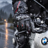 RIDEIRON Winter Waterproof Goatskin Smart Heated Motorcycle Gloves with 4000mAh Battery | MG7506H