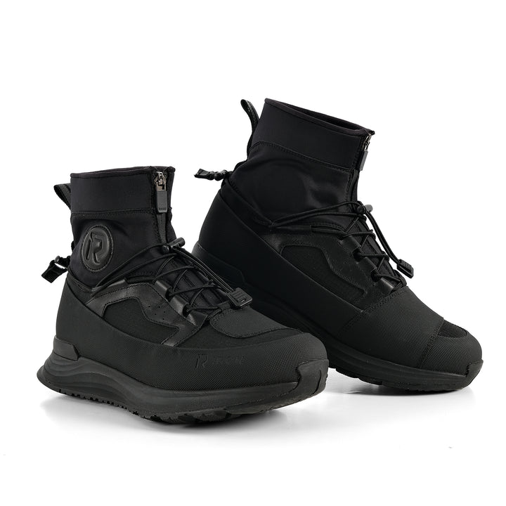 Breathable Lightweight High-top Protective Riding Sneaker