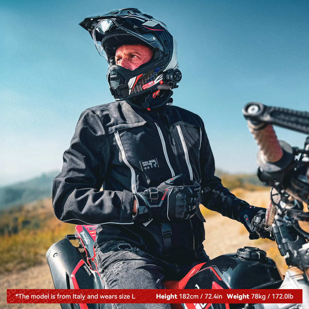 Casual Mesh Breathable Motorcycle Protective Riding Jacket