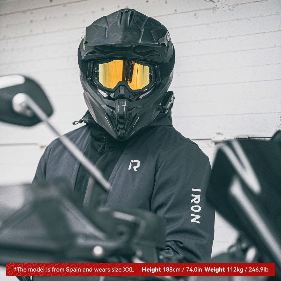 Casual Windproof Hooded Protective Riding Jacket 