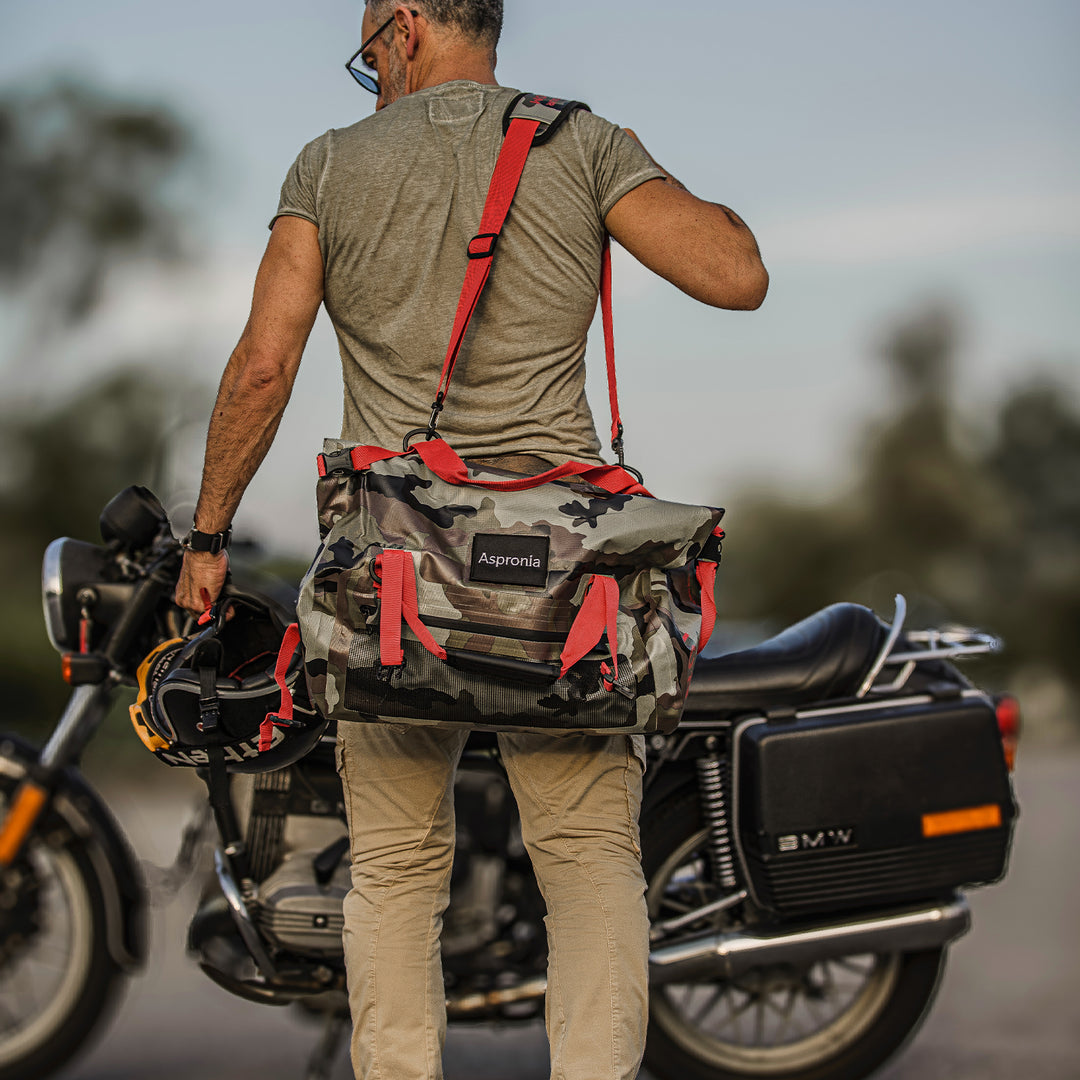 Custom Motorcycle Travel Bag 