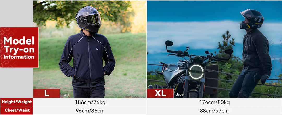 Giacca da Moto Estiva RIDEIRON in Rete Traspirante | MJ5008