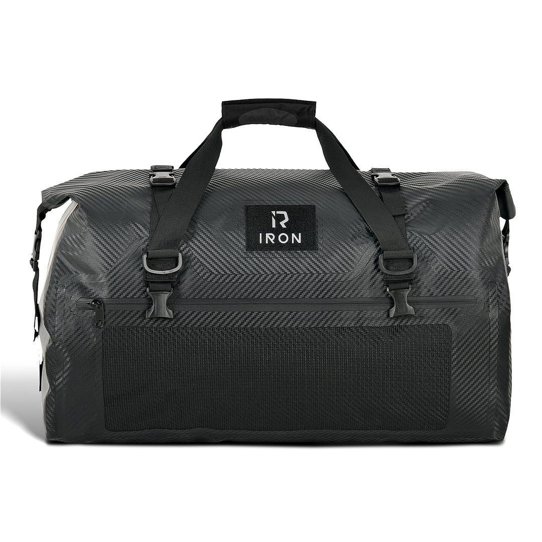 Motorcycle waterproof large capacity black travel tail bag