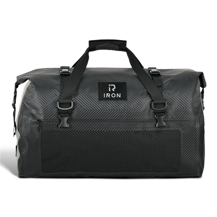 Motorcycle waterproof large capacity black travel tail bag