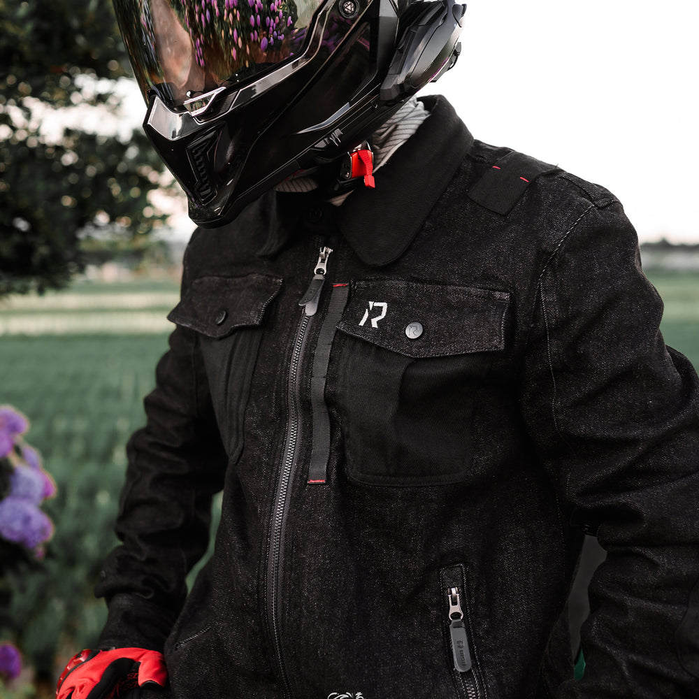 Protective Denim Motorcycle Jacket