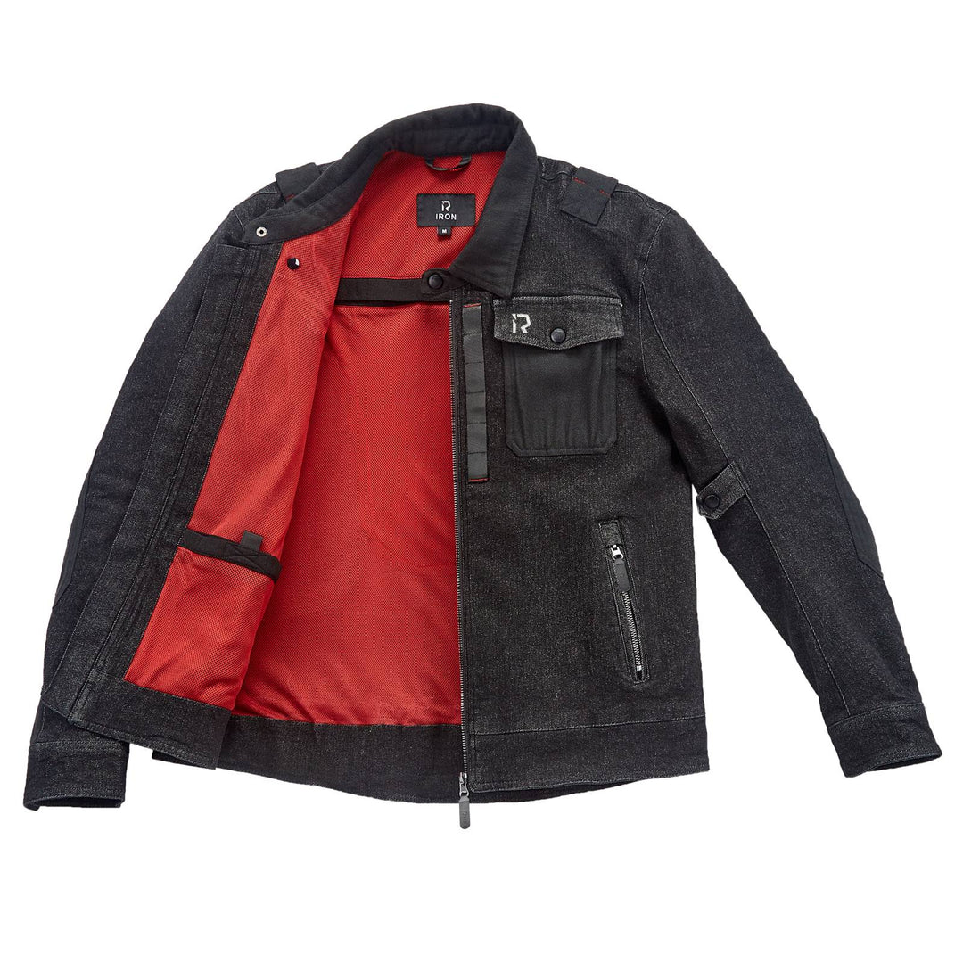 Protective Denim Motorcycle Jacket