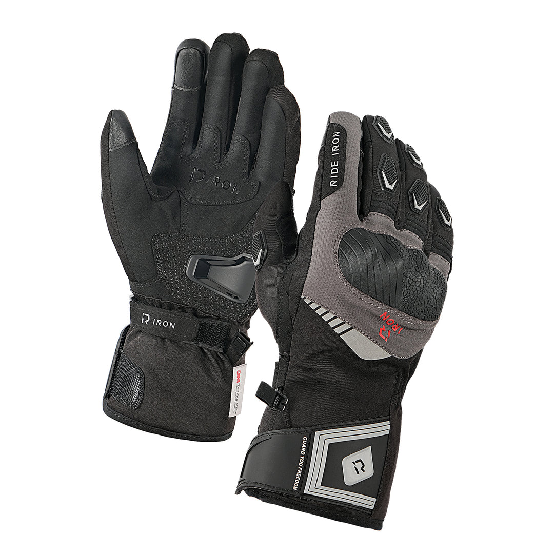 RIDEIRON Urban winter motorcycle gloves