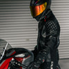 RIDEIRON Classic PU Leather Breathable Protective Riding Jacket