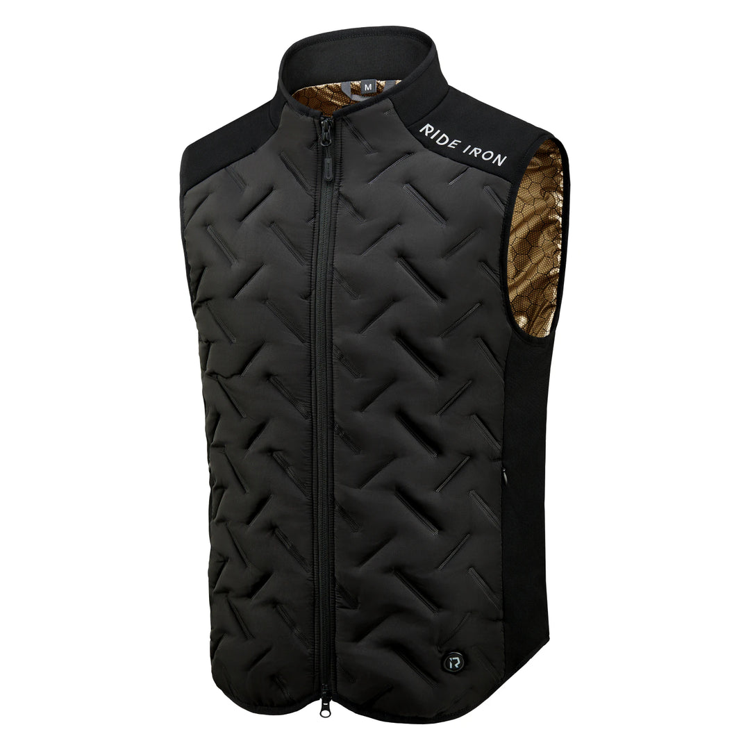 RIDEIRON Heated Motorcycle Vest For Winter Riding