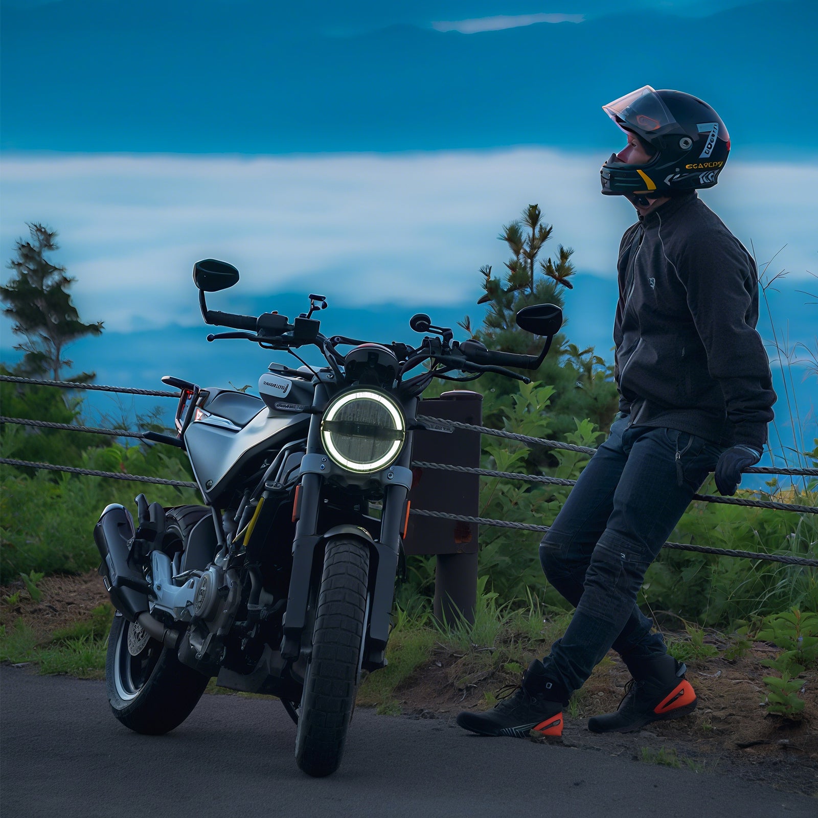 RIDEIRON Urban Speed Motorcycle Protective Boots | MS6008