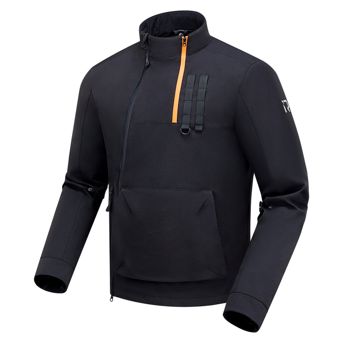 RIDEIRON Stilvolle Atmungsaktive Motorradjacke mit CE-Schutz | MJ5502