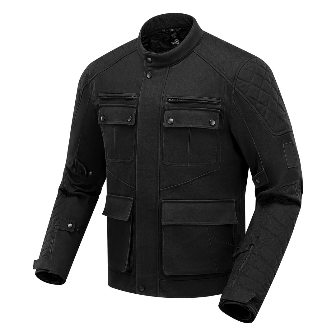 RIDEIRON Vintage Armored Protective  Riding Jacket