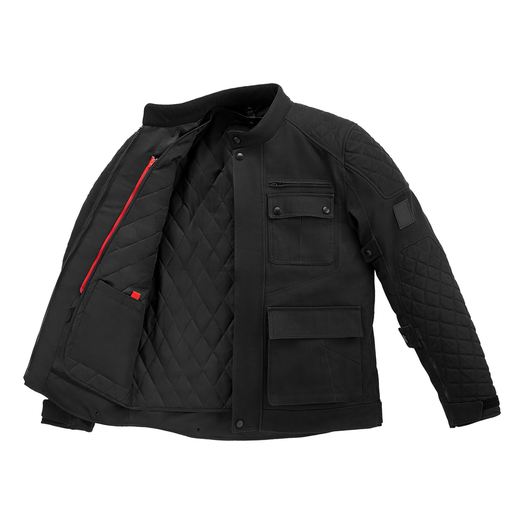 RIDEIRON Vintage Armored Protective  Riding Jacket