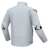 RIDEIRON Water-repellent white motorcycle jacket