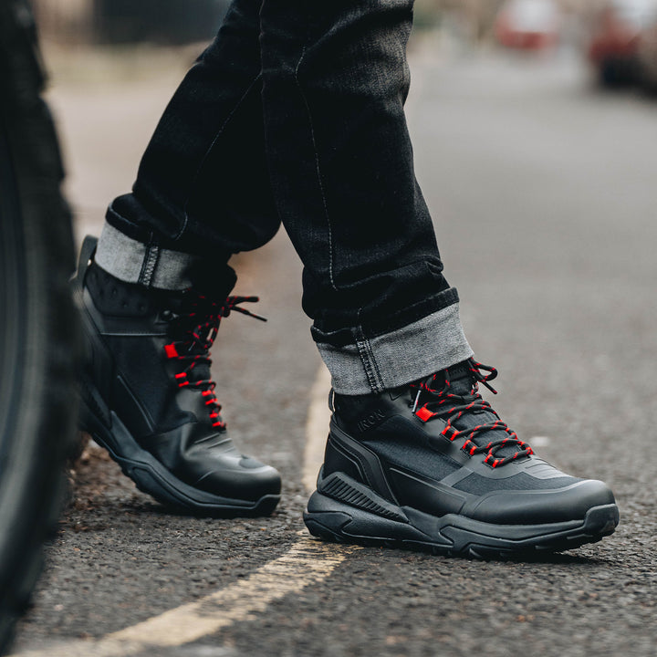 RIDEIRON Waterproof Sport Touring Adventure Motorcycle Riding Boots
