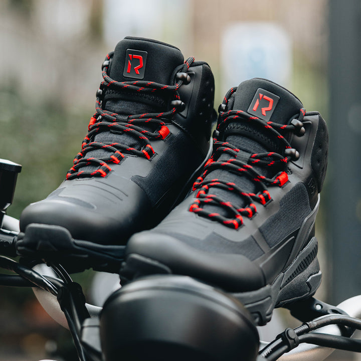RIDEIRON Waterproof Sport Touring Adventure Motorcycle Riding Boots