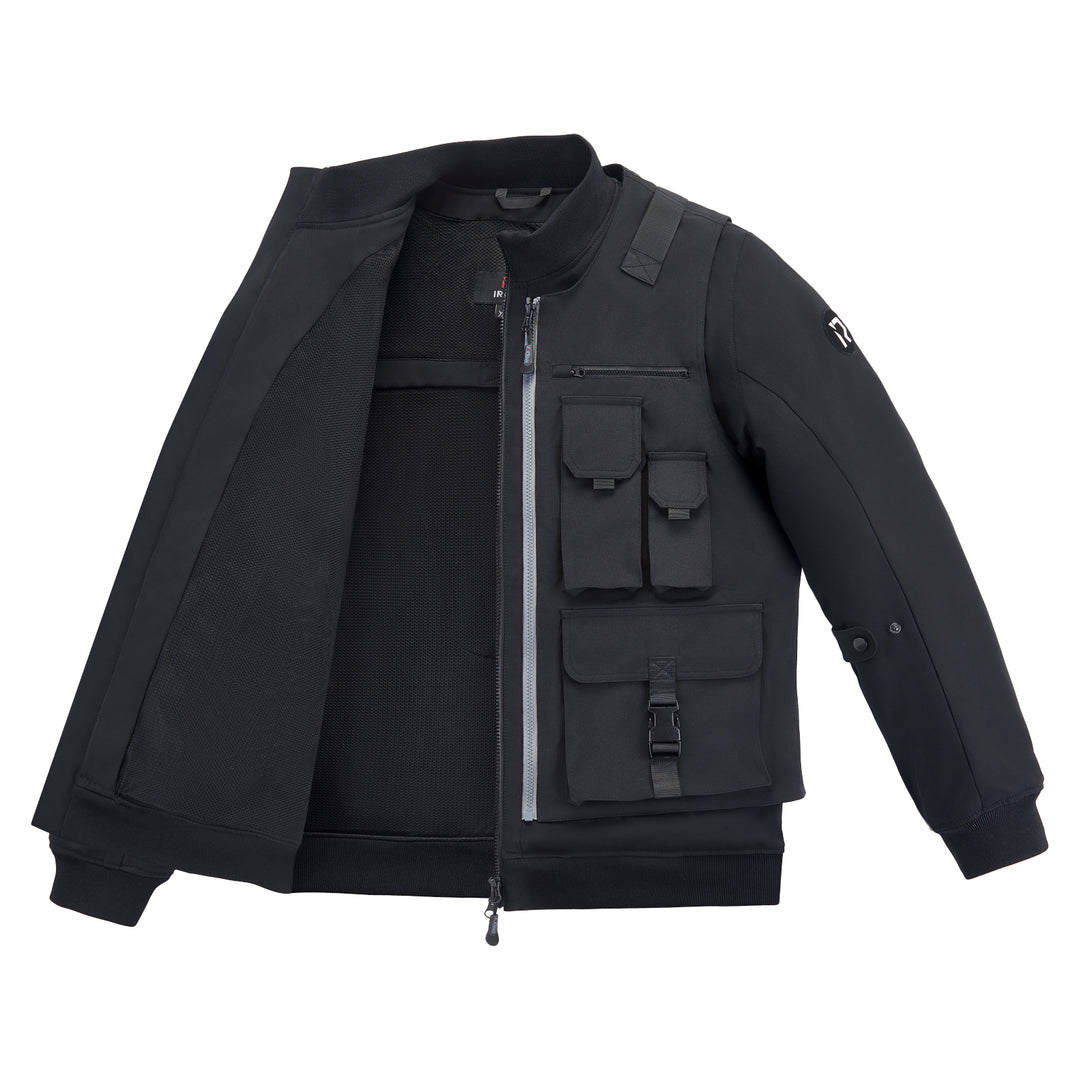 RIDEIRON all-season riding jacket with CE armor