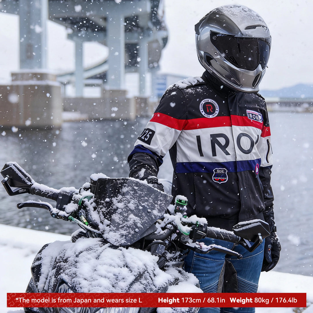 Racing Style Armored Motorcycle Riding Jacket