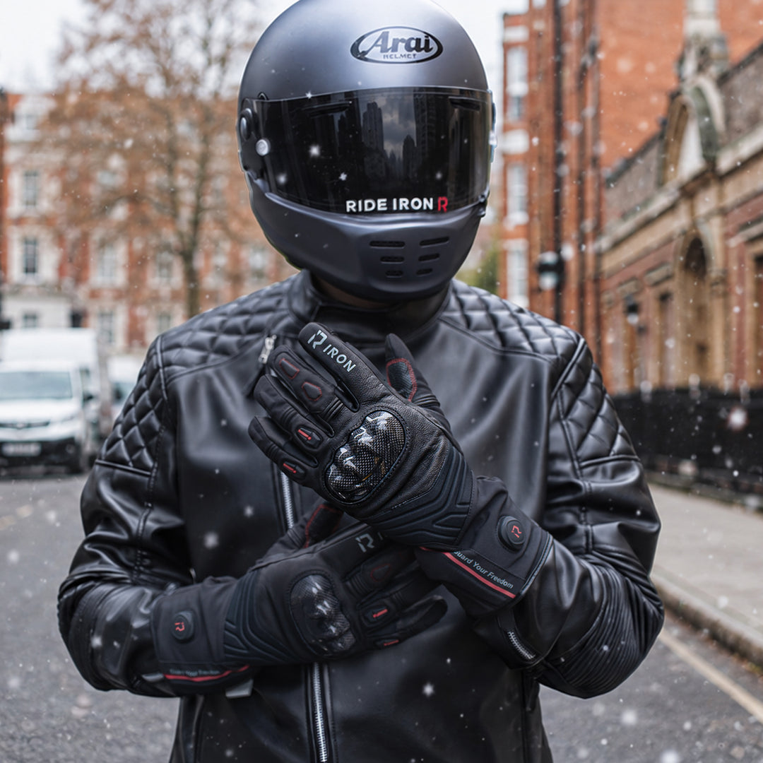 Rechargeable Heated Riding Gloves For Winter