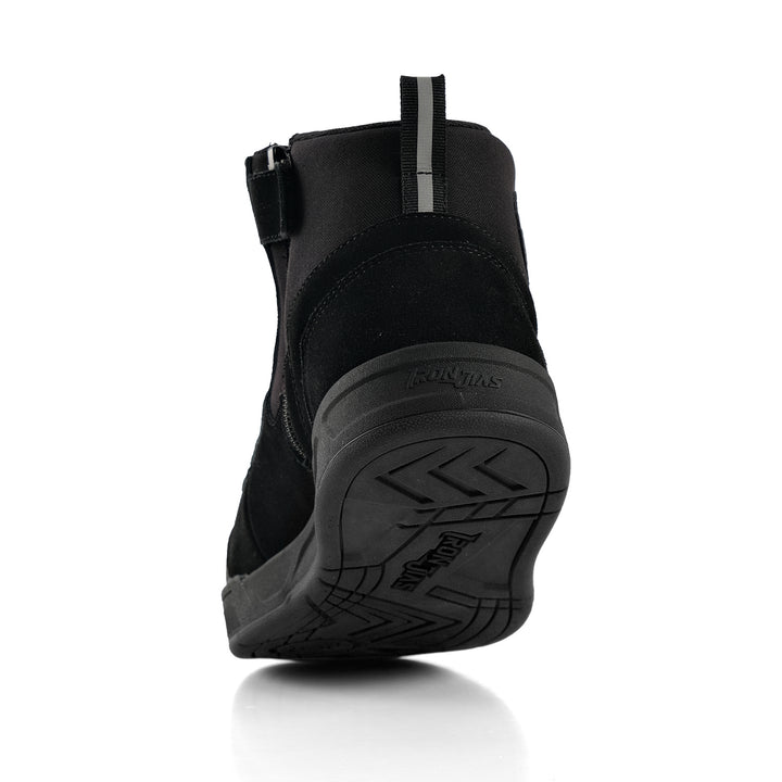 Street Leather Anti-Slip Motorcycle Riding Shoes