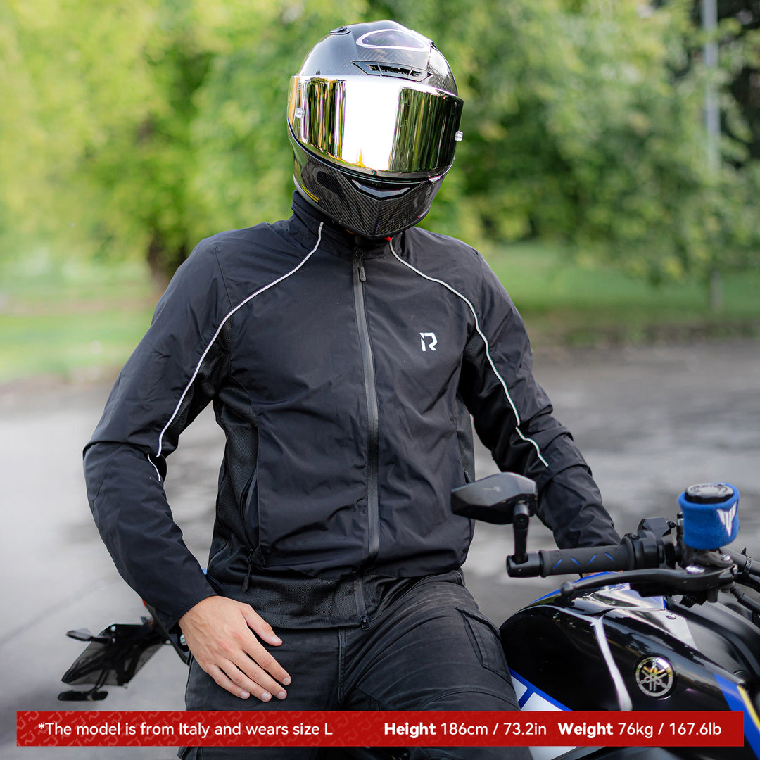 Summer Mesh Breathable Motorcycle Riding Jacket