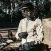 Summer breathable motorcycle jacket for men