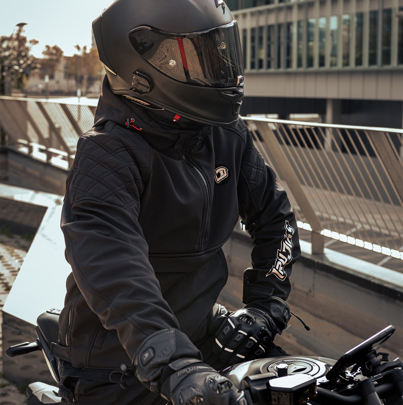 RIDEIRON CE Protective 2-in-1 Leisure Motorcycle Jacket | JK006