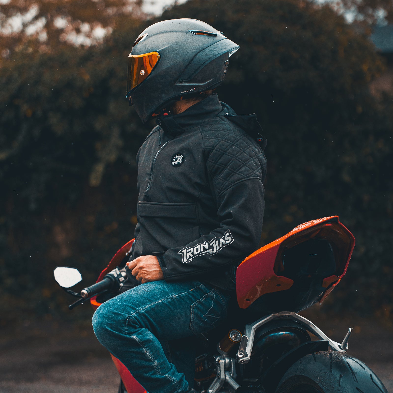 RIDEIRON CE Protective 2-in-1 Leisure Motorcycle Jacket | JK006