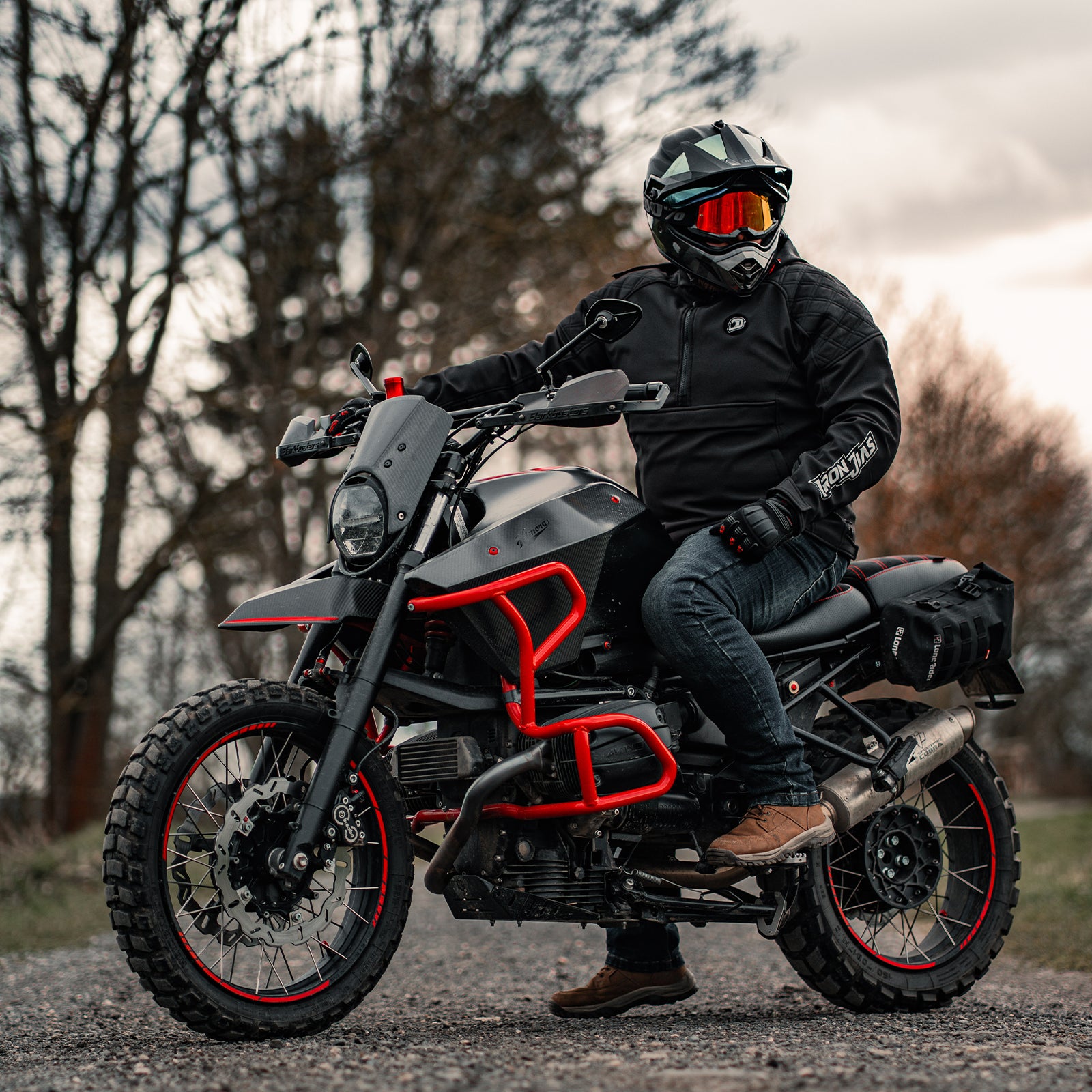 RIDEIRON CE Protective 2-in-1 Leisure Motorcycle Jacket | JK006