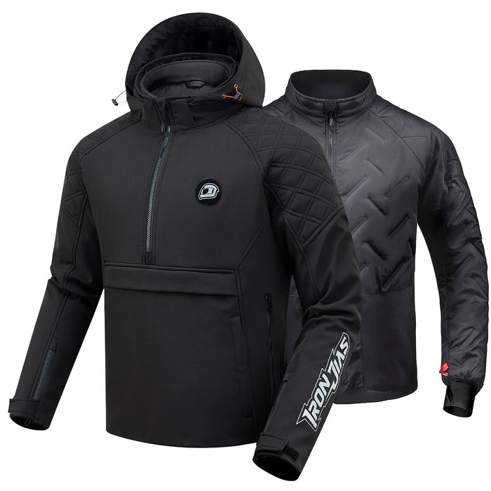RIDEIRON CE Protective 2-in-1 Leisure Motorcycle Jacket | JK006